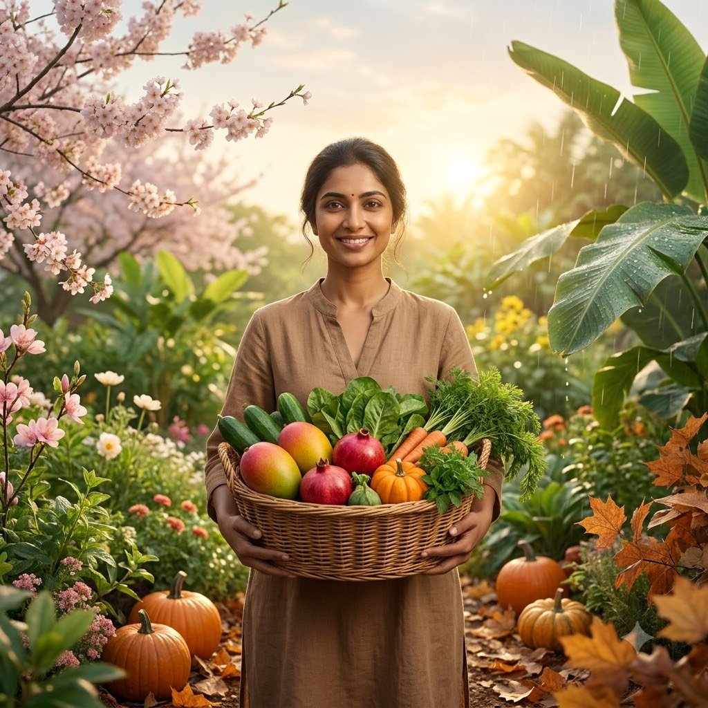 मौसम के अनुसार भोजन क्यों है बेहतर स्वास्थ्य की कुंजी? 🌿