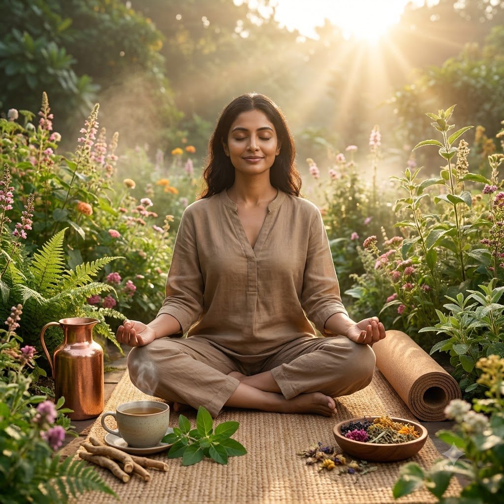 तनाव कम करने के लिए आयुर्वेदिक प्राकृतिक उपाय | Stress Management Guide 🌿